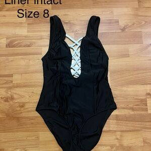 VENUS Black One Piece Swimsuit